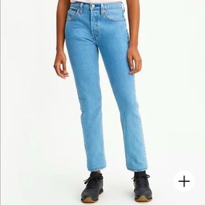 Women’s Levi 501 Skinny Jean - Small Blessings - Light Wash